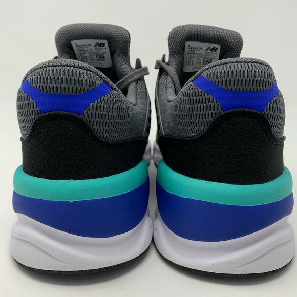 🆕 New Balance X90 Men’s Sneakers - Grey/Tidepool - Picture 6 of 8